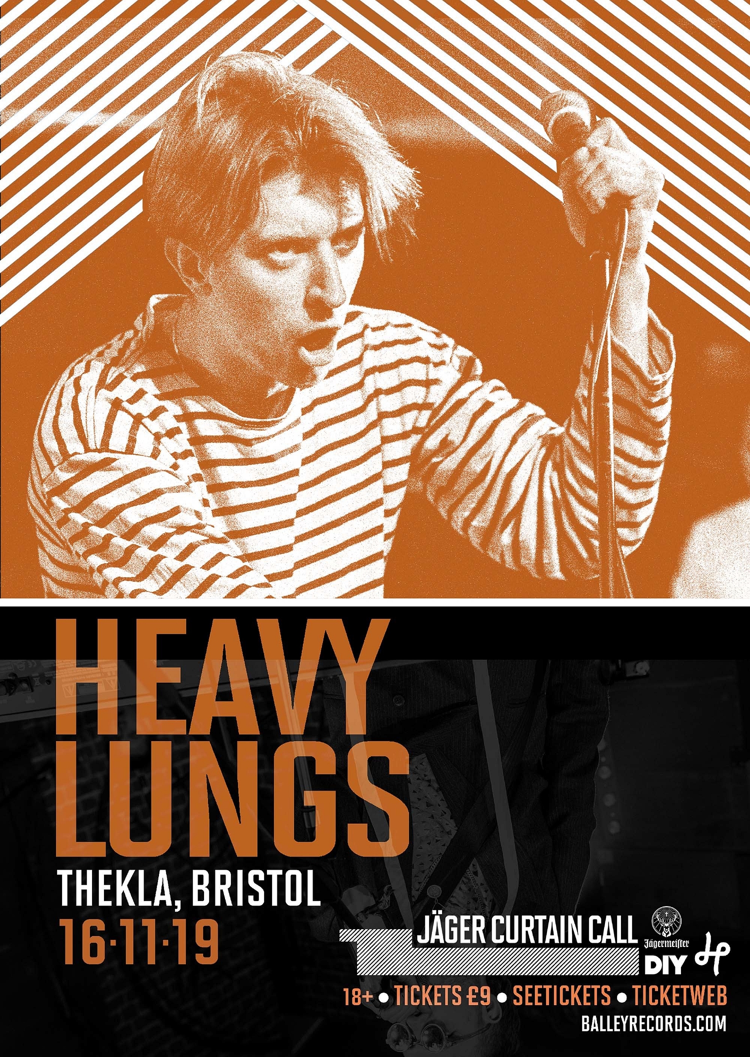 Heavy Lungs share in the studio teaser for 'Self Worth' ahead of next month's Jäger Curtain Call show