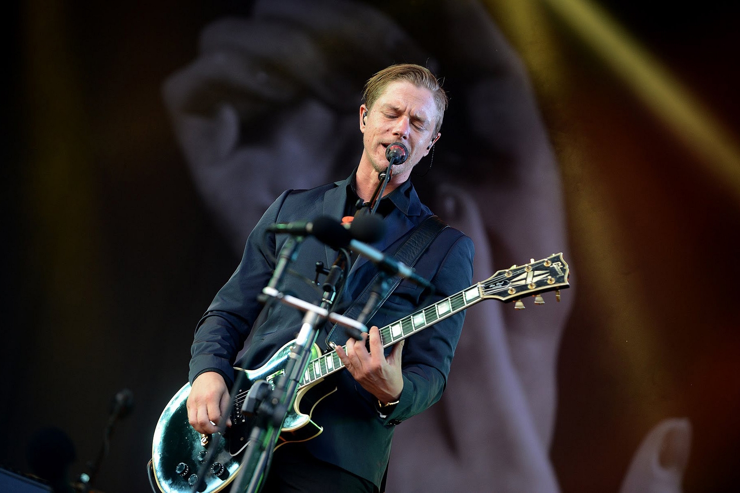 Watch Interpol bring 'Anywhere' to the Glastonbury stage