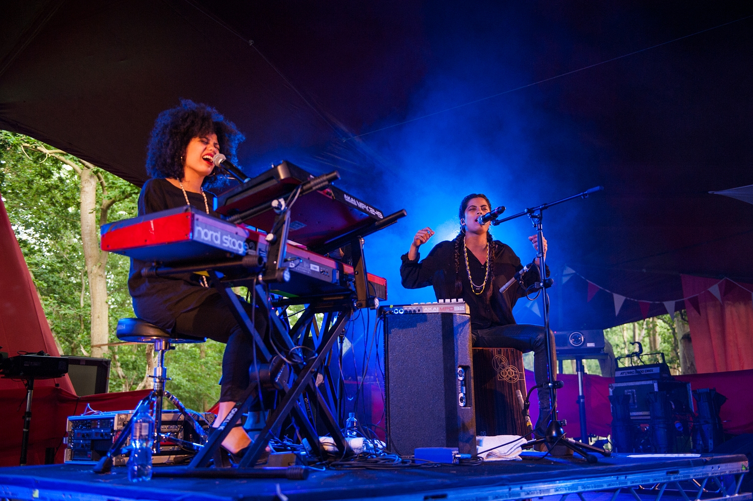 Ibeyi shine bright at Latitude 2015