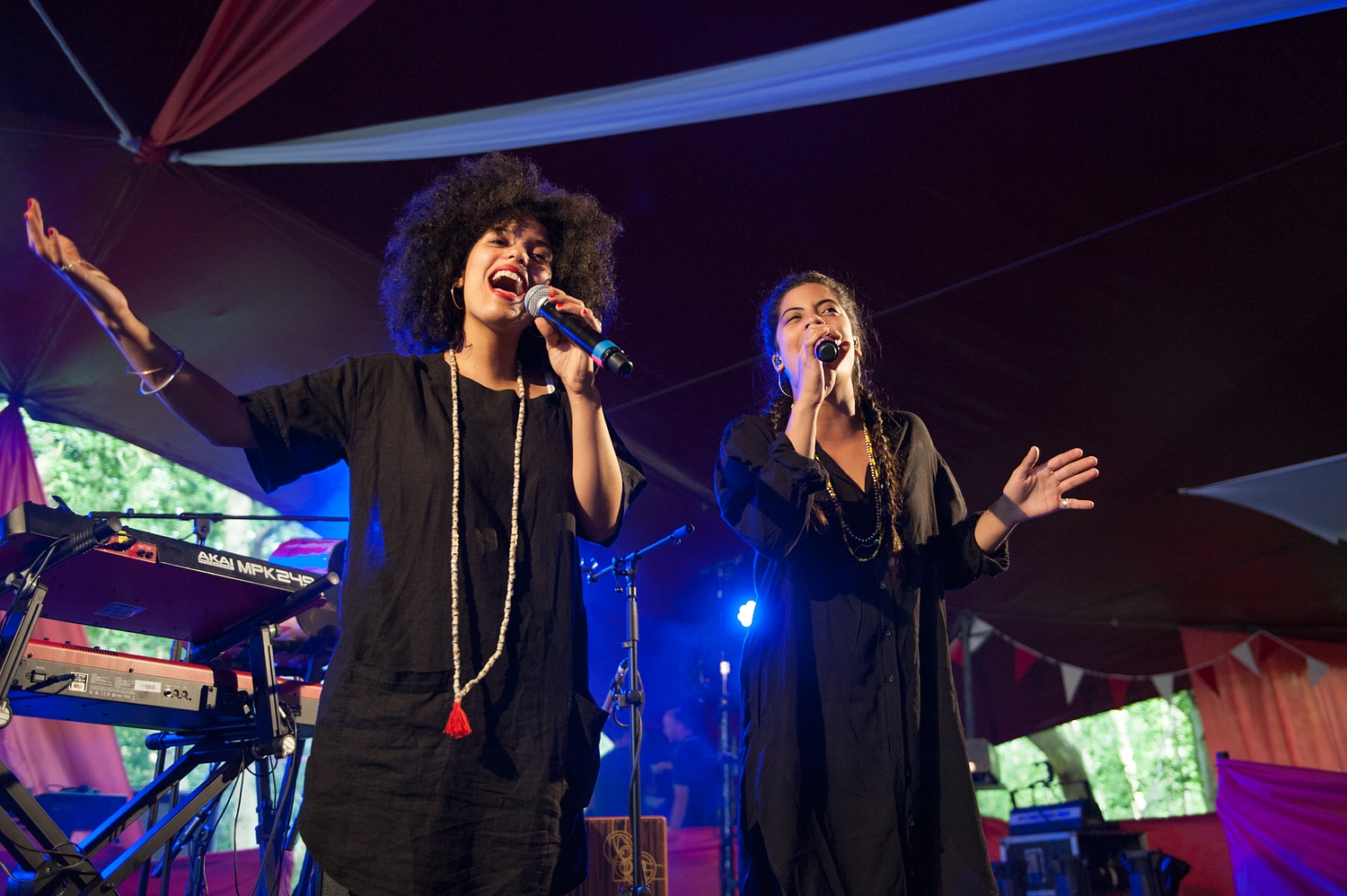 Ibeyi shine bright at Latitude 2015