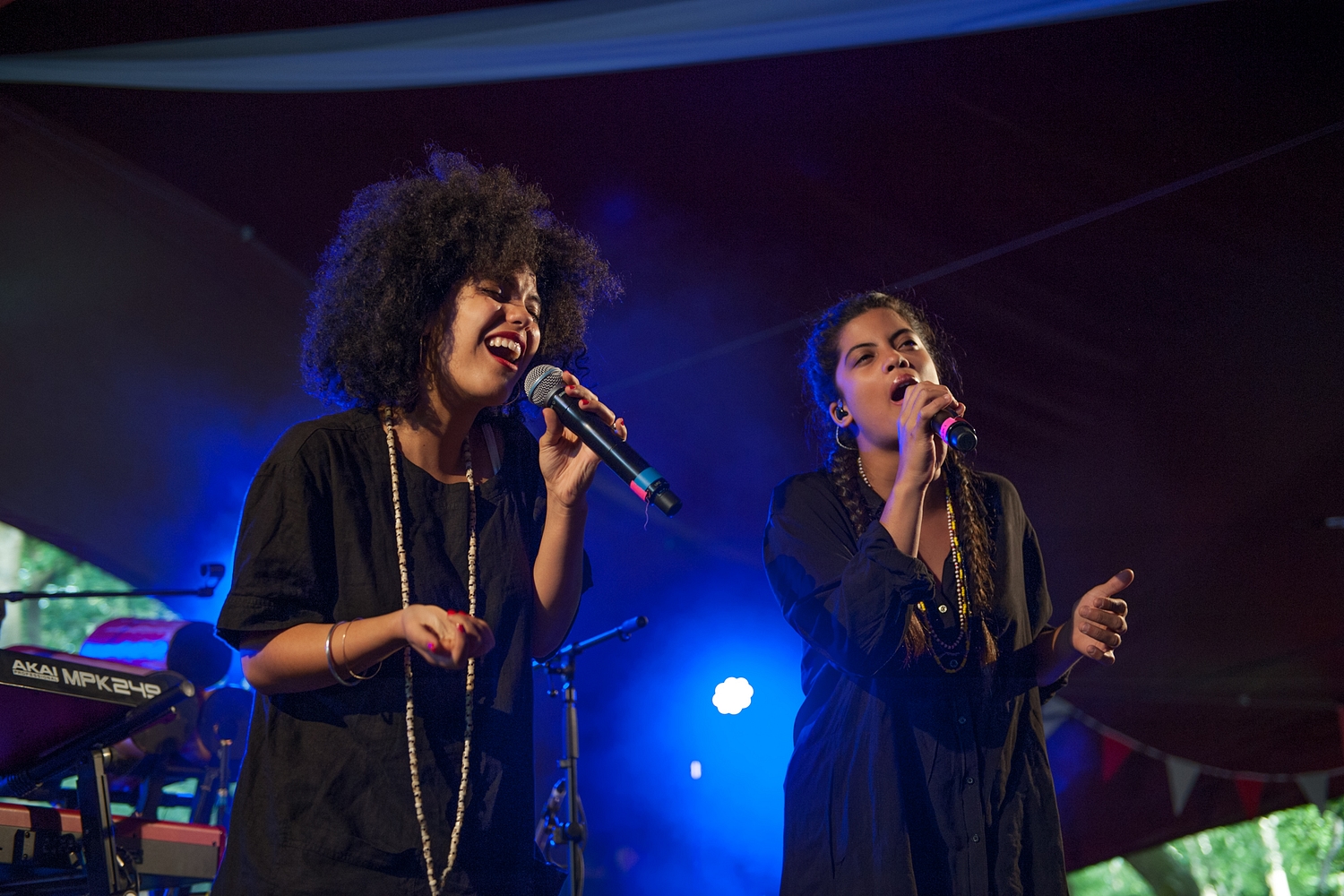 Ibeyi shine bright at Latitude 2015
