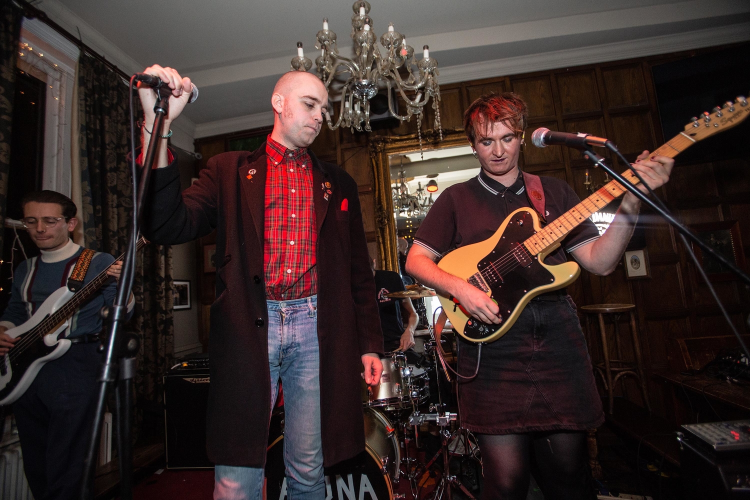 Lacuna Common, Crystal, Trudy and the Romance and Italia 90 deliver packed-out rooms on the DIY x Jack Daniel's Presents tour