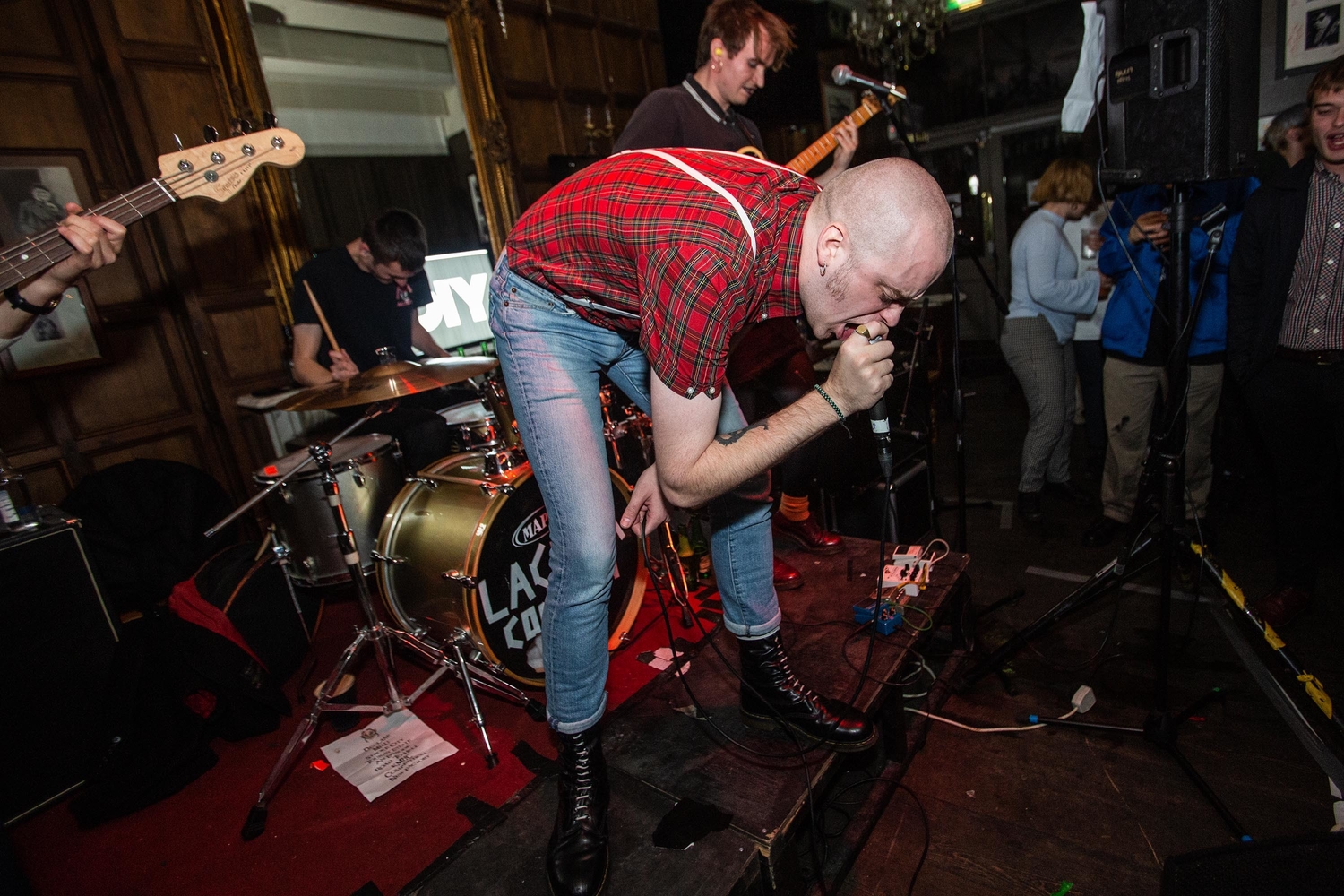 Lacuna Common, Crystal, Trudy and the Romance and Italia 90 deliver packed-out rooms on the DIY x Jack Daniel's Presents tour