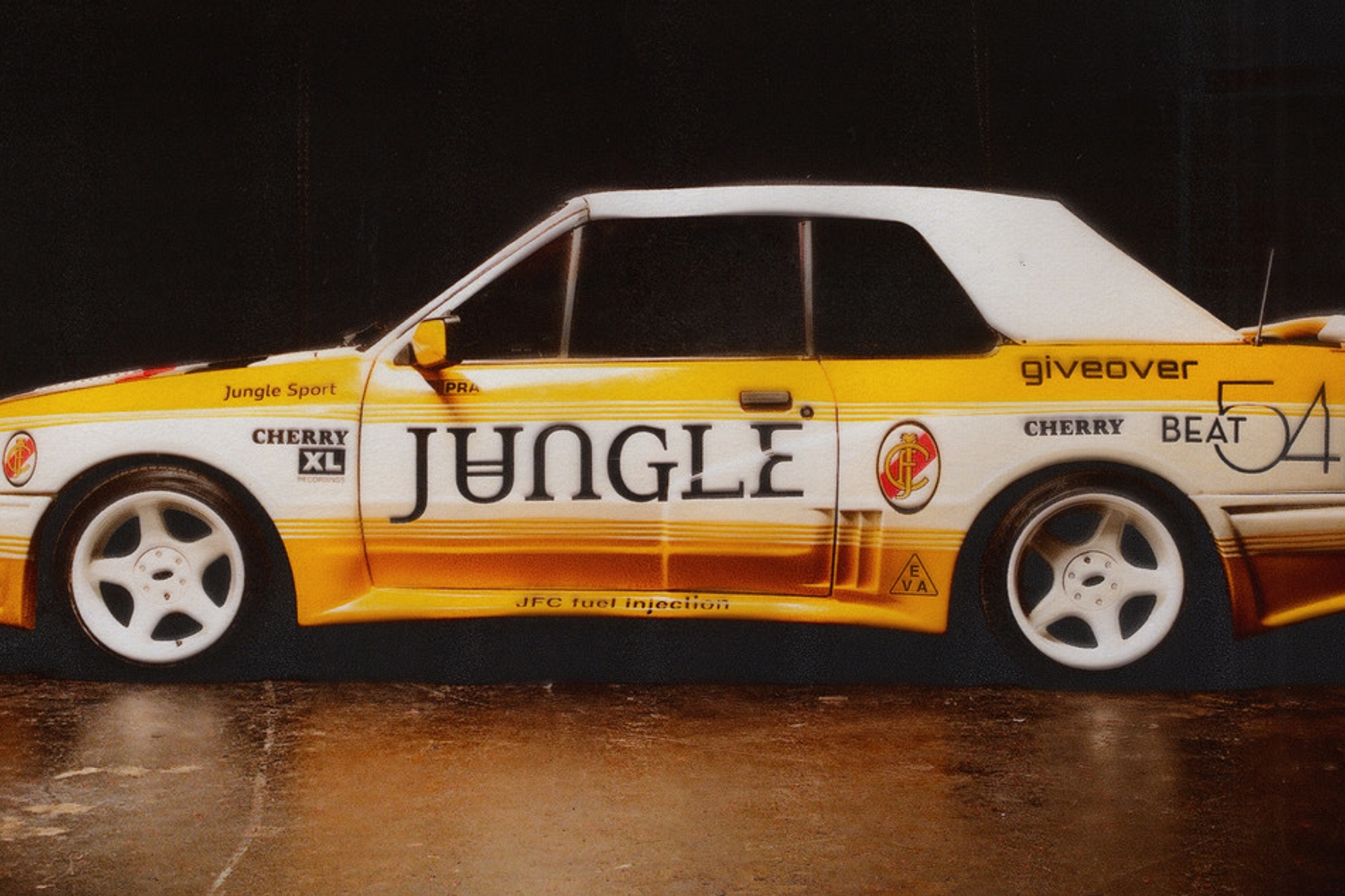 Jungle are auctioning off their iconic car