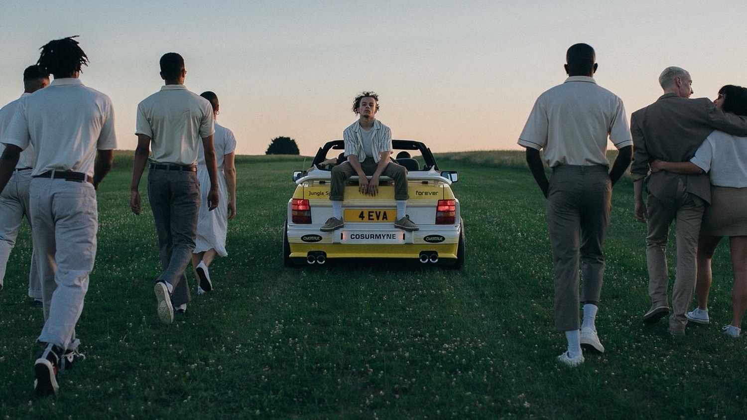 Jungle are auctioning off their iconic car