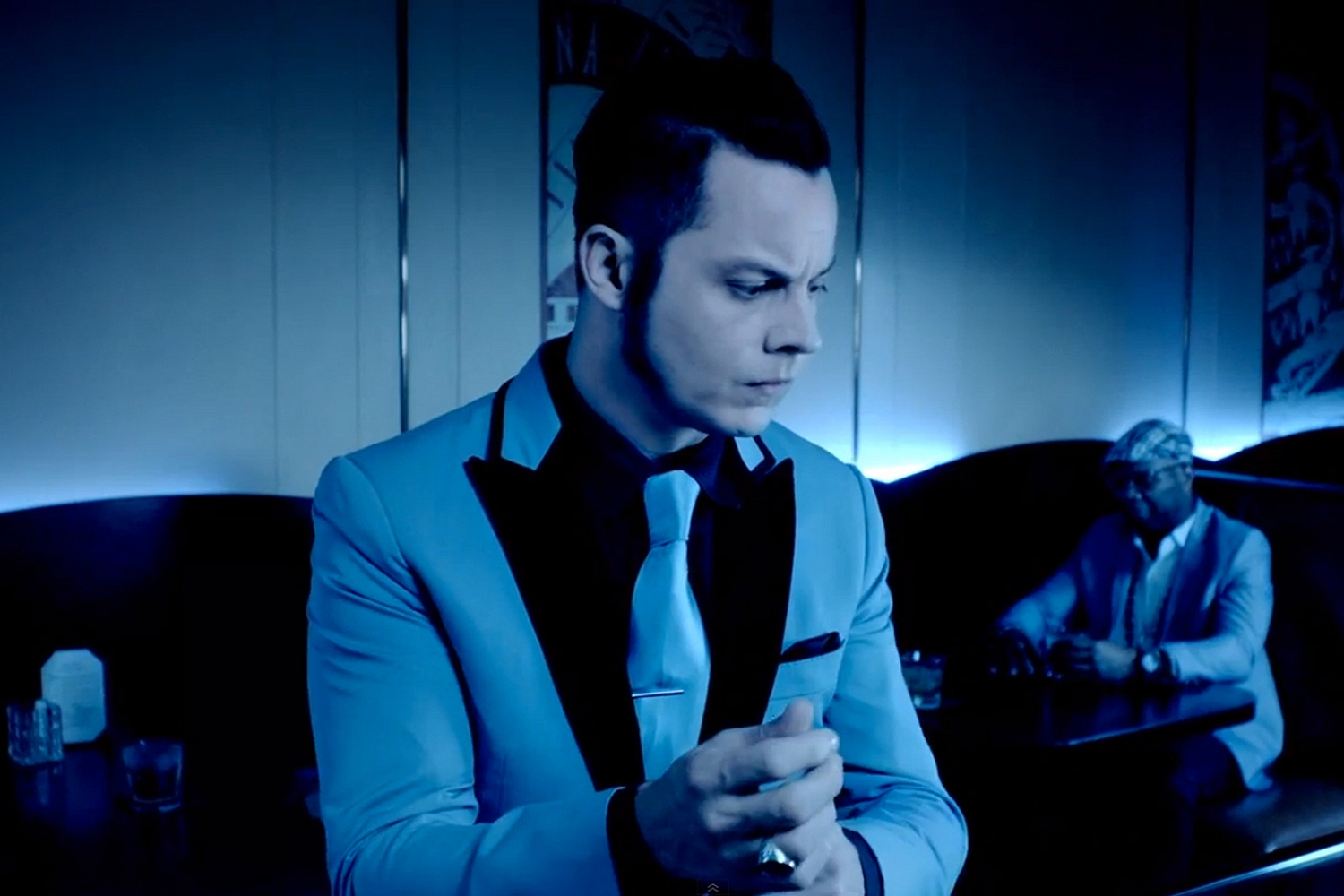 Jack White airs all-blue 'Would You Fight For My Love?' video