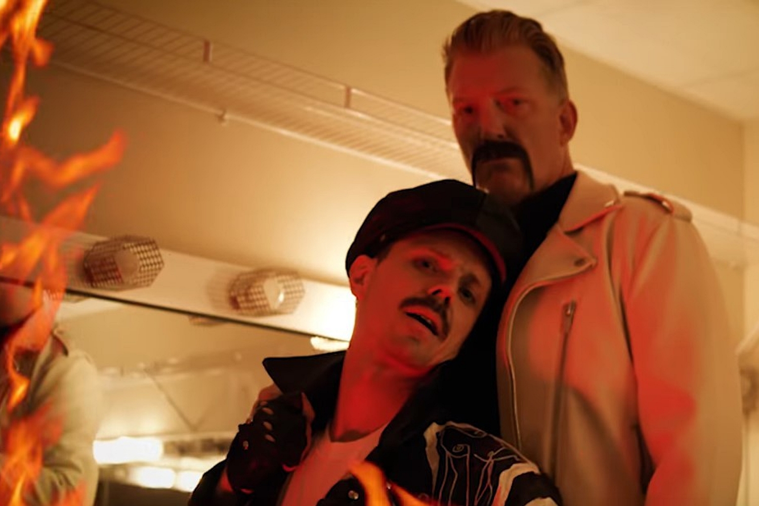 Josh Homme makes a cameo in Jake Shears’ new video for ‘Big Bushy Mustache’