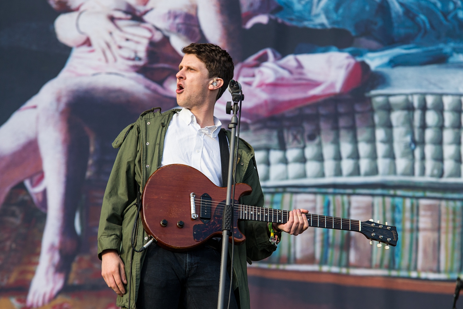 Jamie T makes up for lost time at Glastonbury 2015