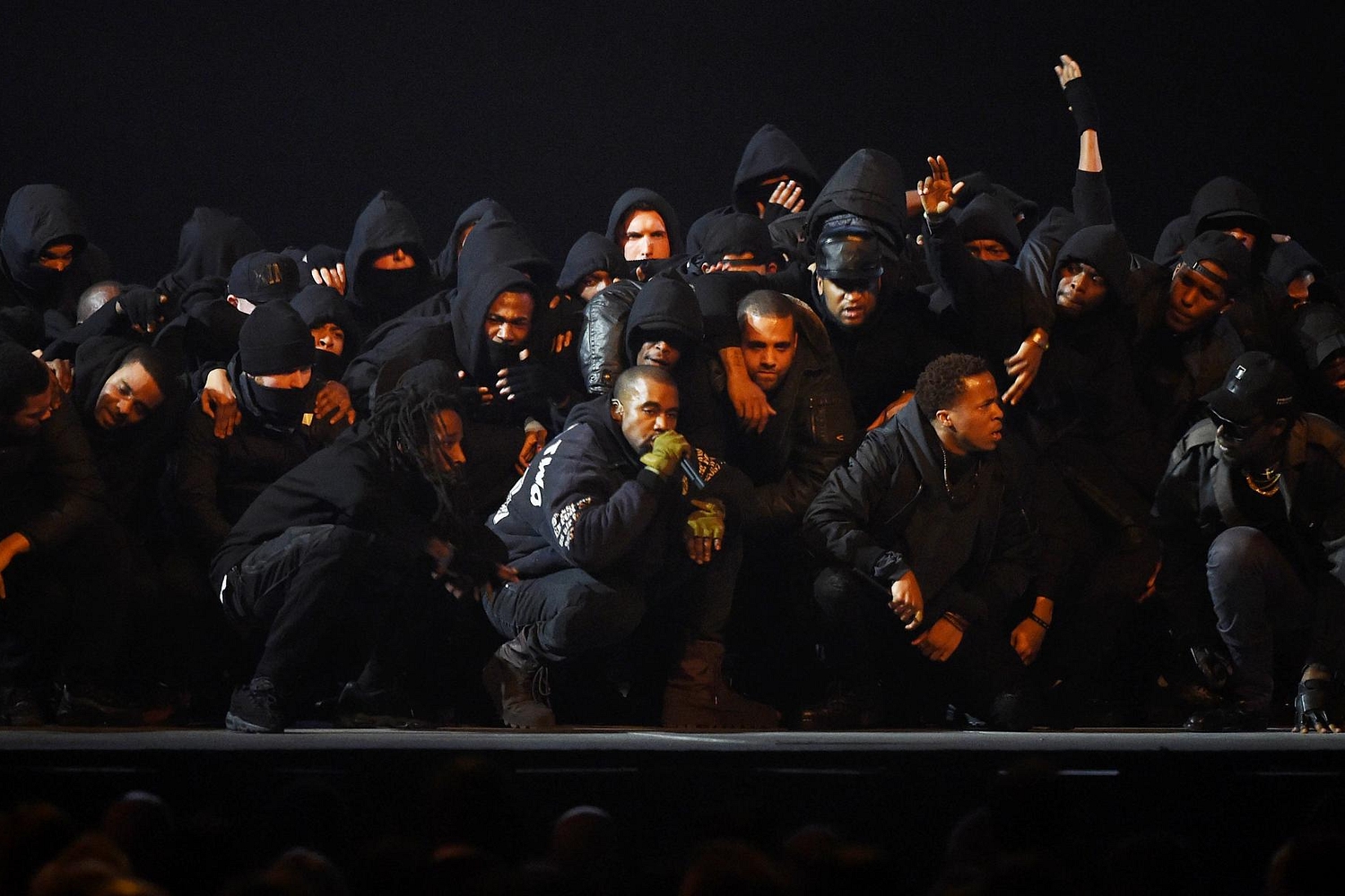 Watch Kanye West debut new track ‘All Day’ at the BRITs
