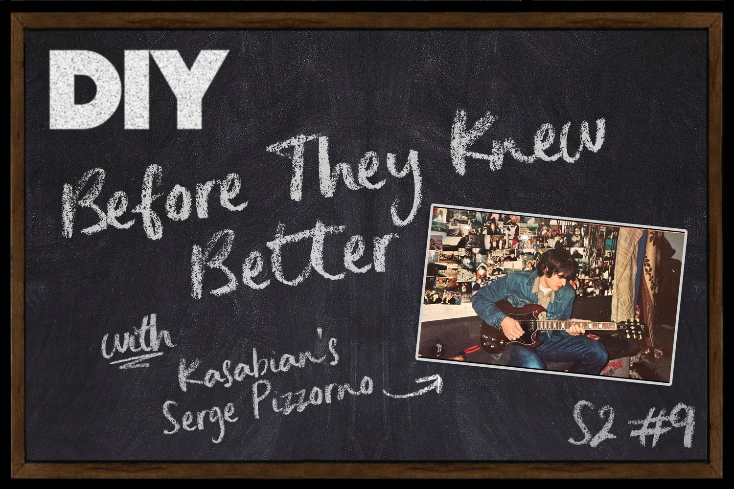 Kasabian's Serge Pizzorno talks his love of football and outlandish fashion in DIY's Before They Knew Better