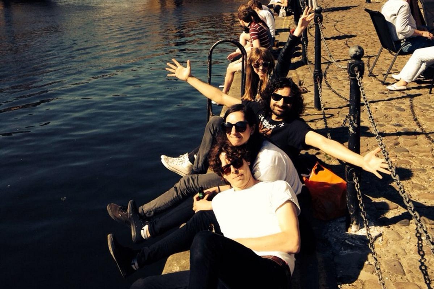 Air hockey, raging bulls and Palma Violets: Kid Wave share exclusive tour diary