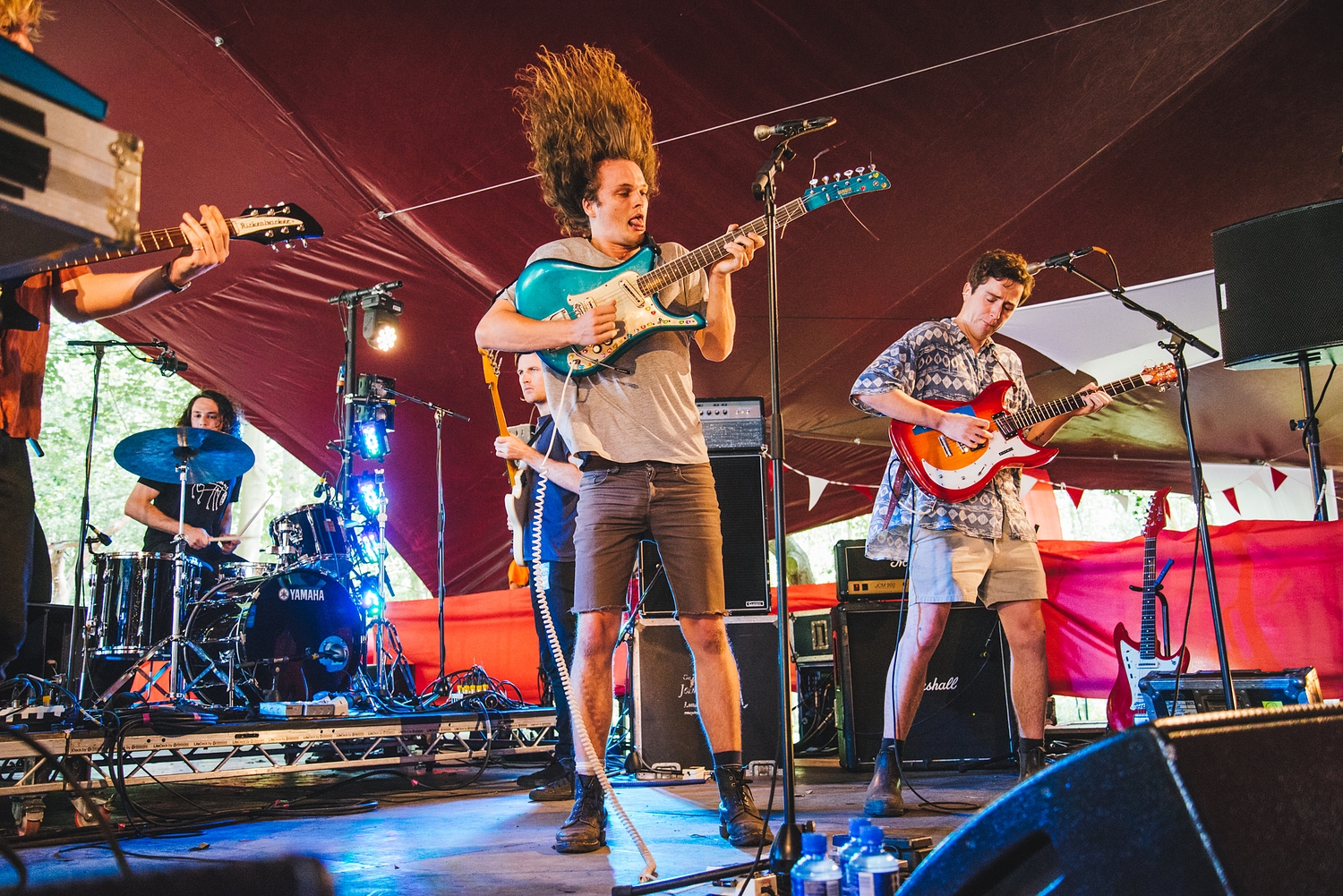 King Gizzard & The Lizard Wizard's vicious psychedelia takes root in the Latitude 2015 woods