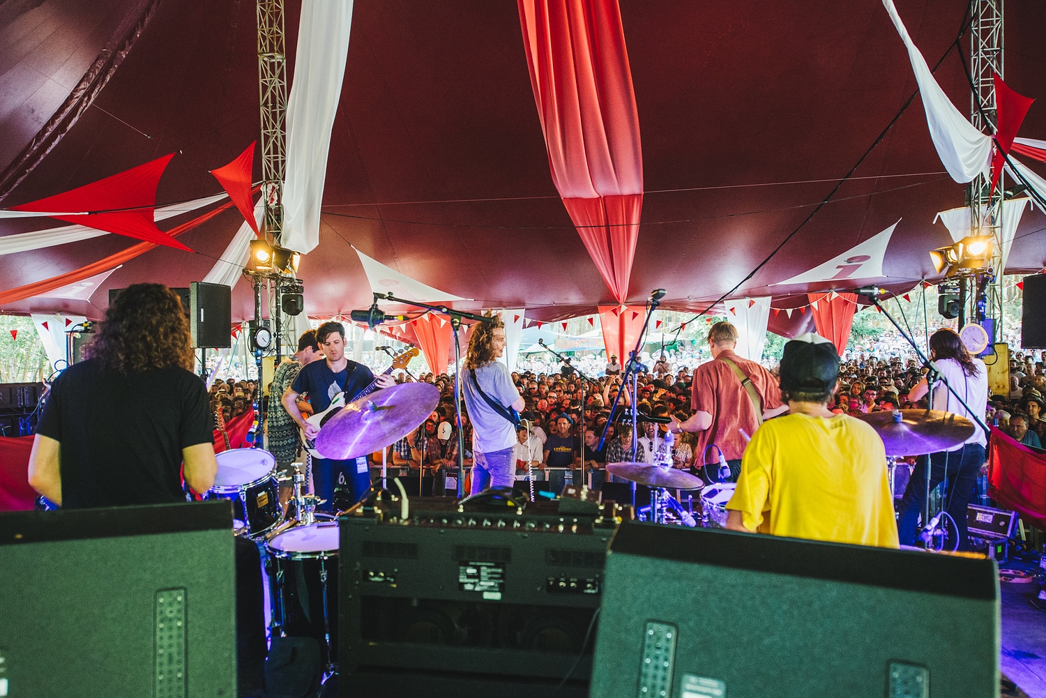 King Gizzard & The Lizard Wizard's vicious psychedelia takes root in the Latitude 2015 woods