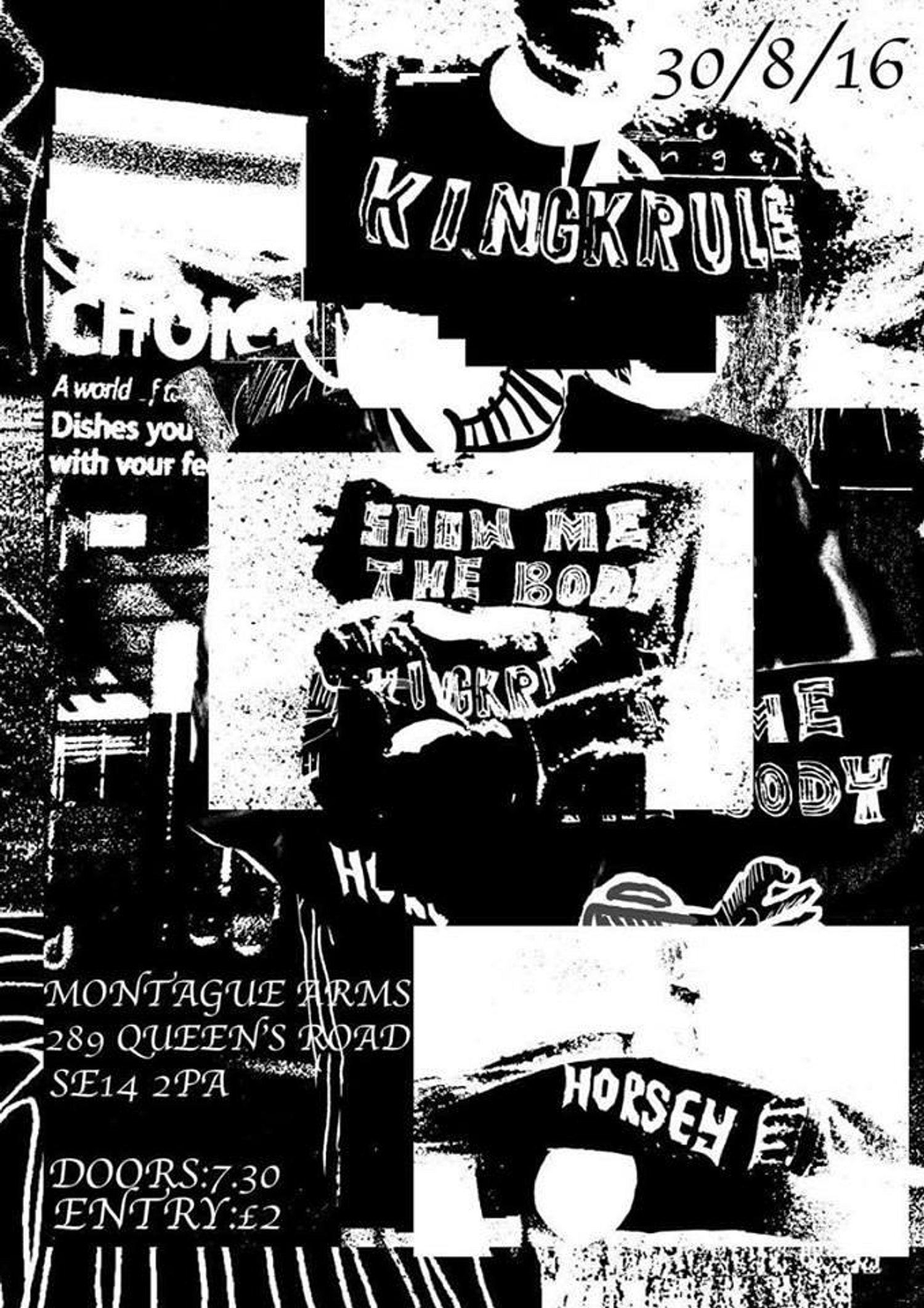 King Krule and Show Me The Body to play London show tonight!