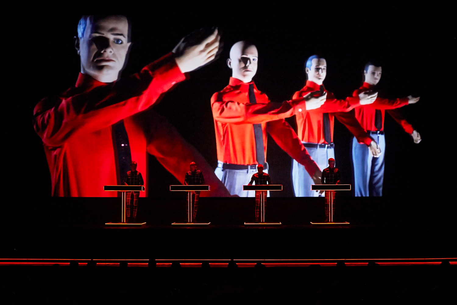 Kraftwerk to take their 3-D show to Bluedot 2019