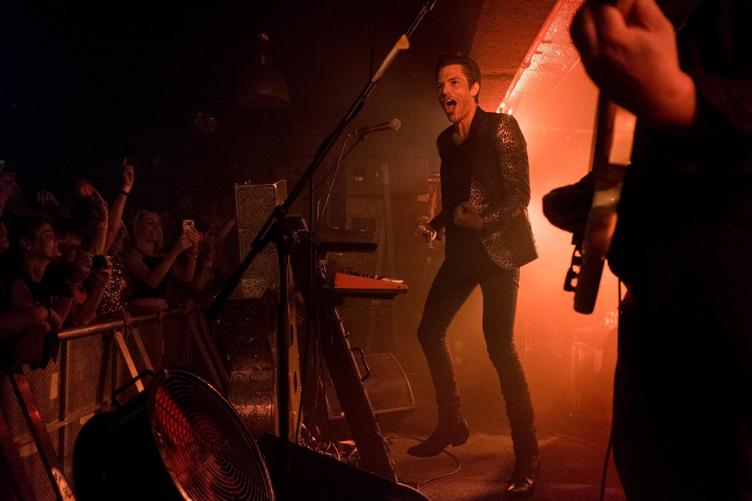 The Killers get sweaty with tiny post-TRNSMT King Tuts gig