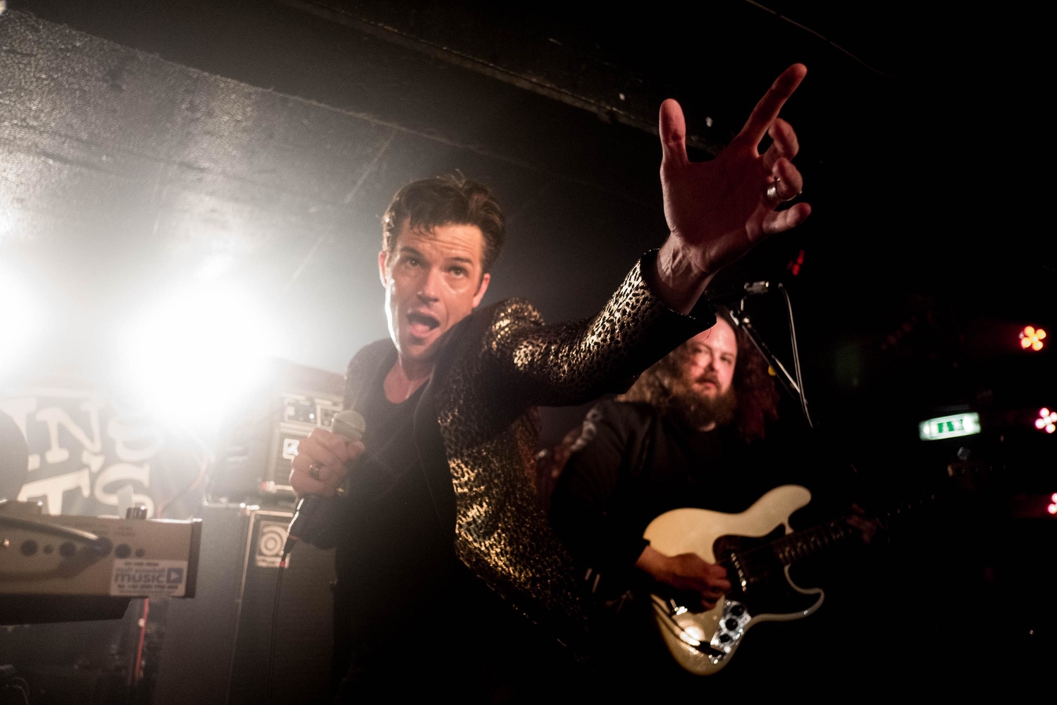 The Killers get sweaty with tiny post-TRNSMT King Tuts gig