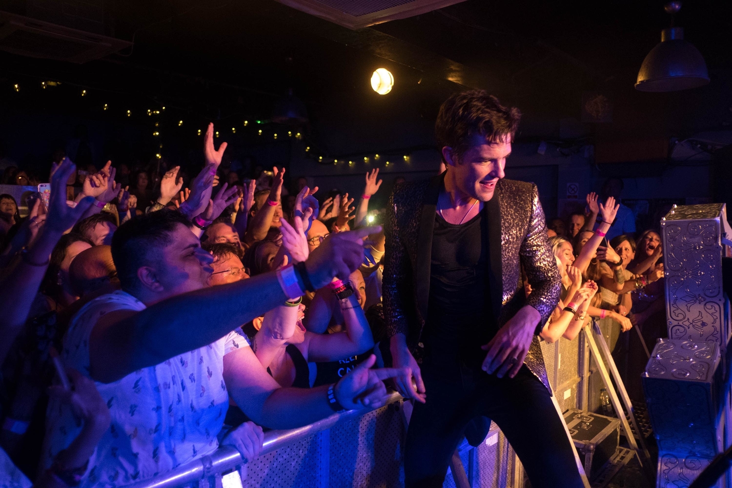 The Killers get sweaty with tiny post-TRNSMT King Tuts gig