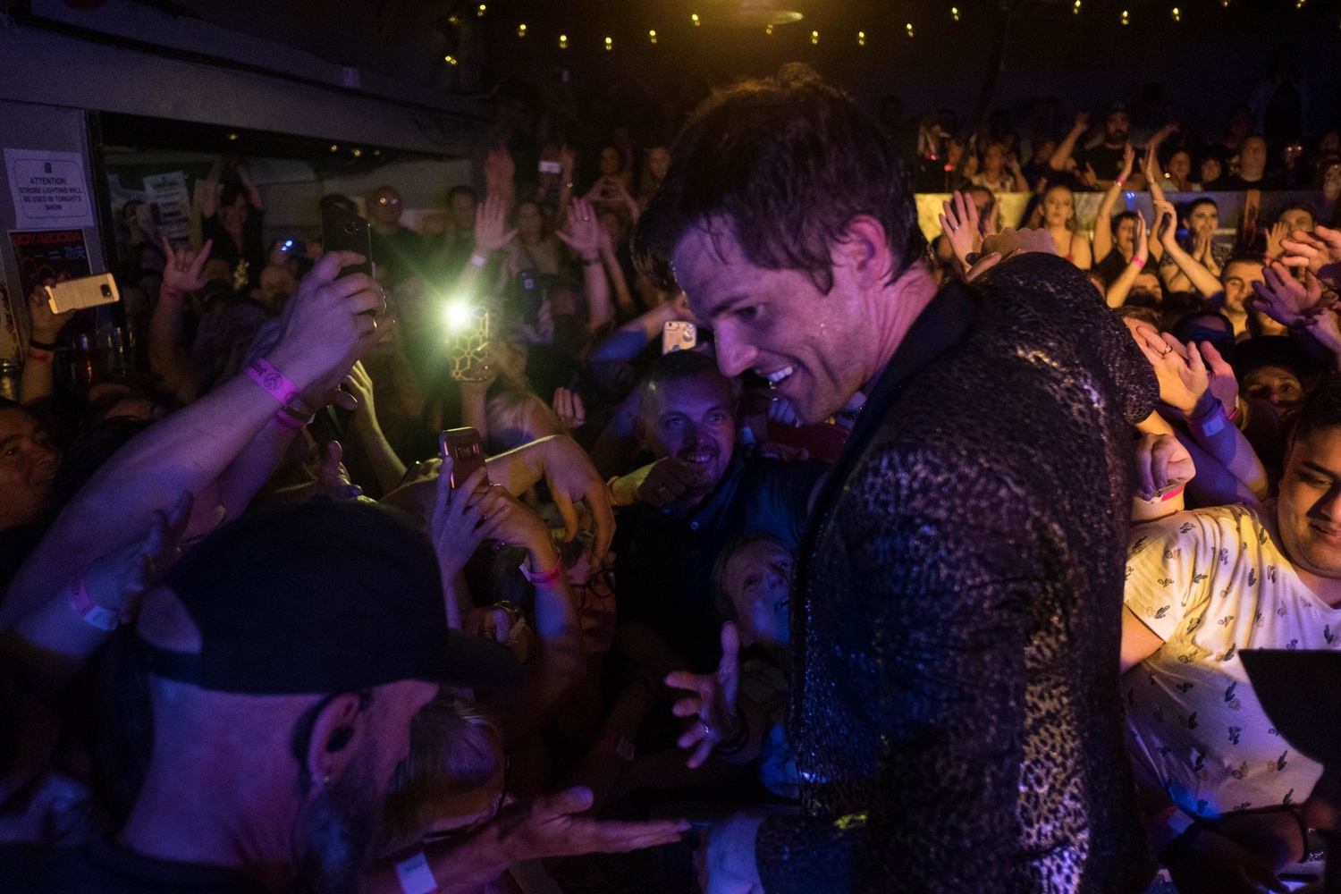 The Killers get sweaty with tiny post-TRNSMT King Tuts gig