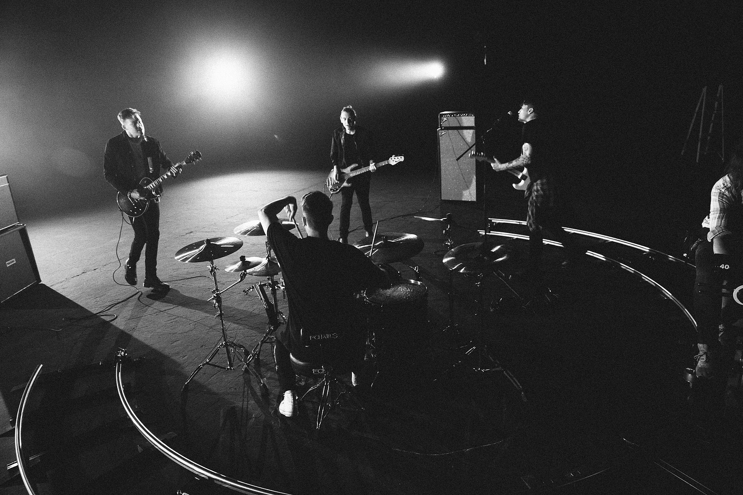 Behind the scenes of Lower Than Atlantis' new video