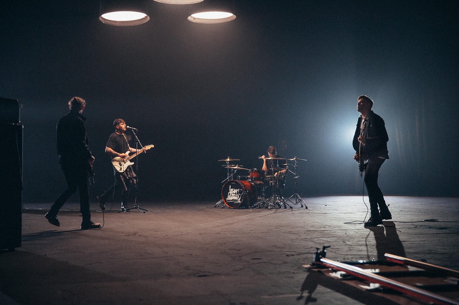 Behind the scenes of Lower Than Atlantis' new video