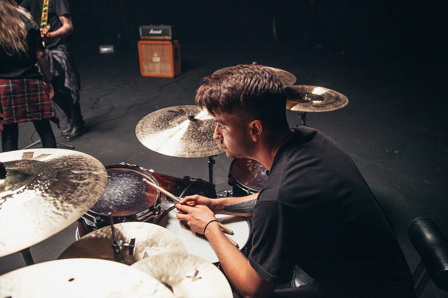 Behind the scenes of Lower Than Atlantis' new video