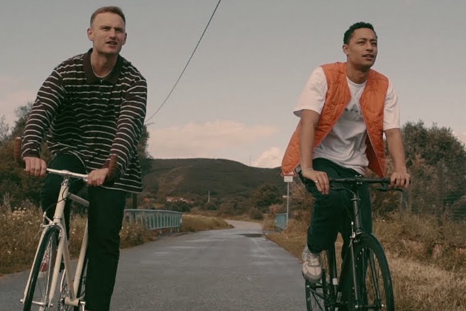 Loyle Carner and Tom Misch get on their bikes in new ‘Angel’ video