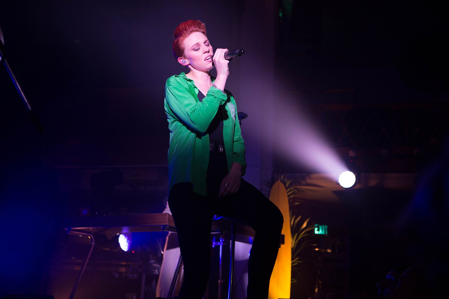 La Roux makes London live comeback
