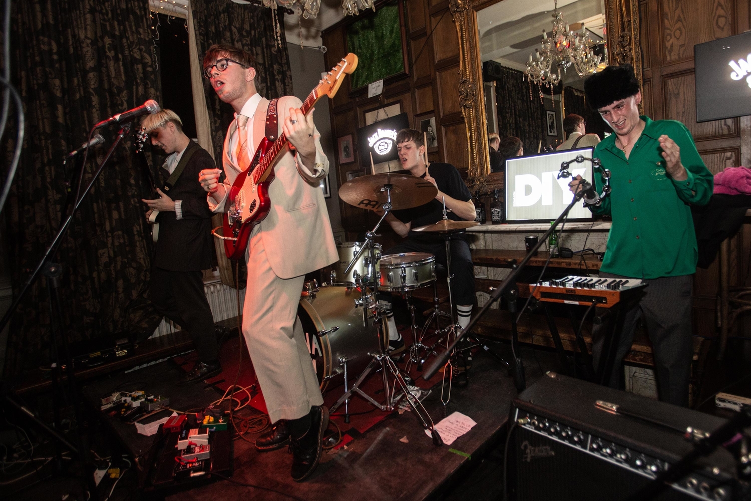 Lacuna Common, Crystal, Trudy and the Romance and Italia 90 deliver packed-out rooms on the DIY x Jack Daniel's Presents tour