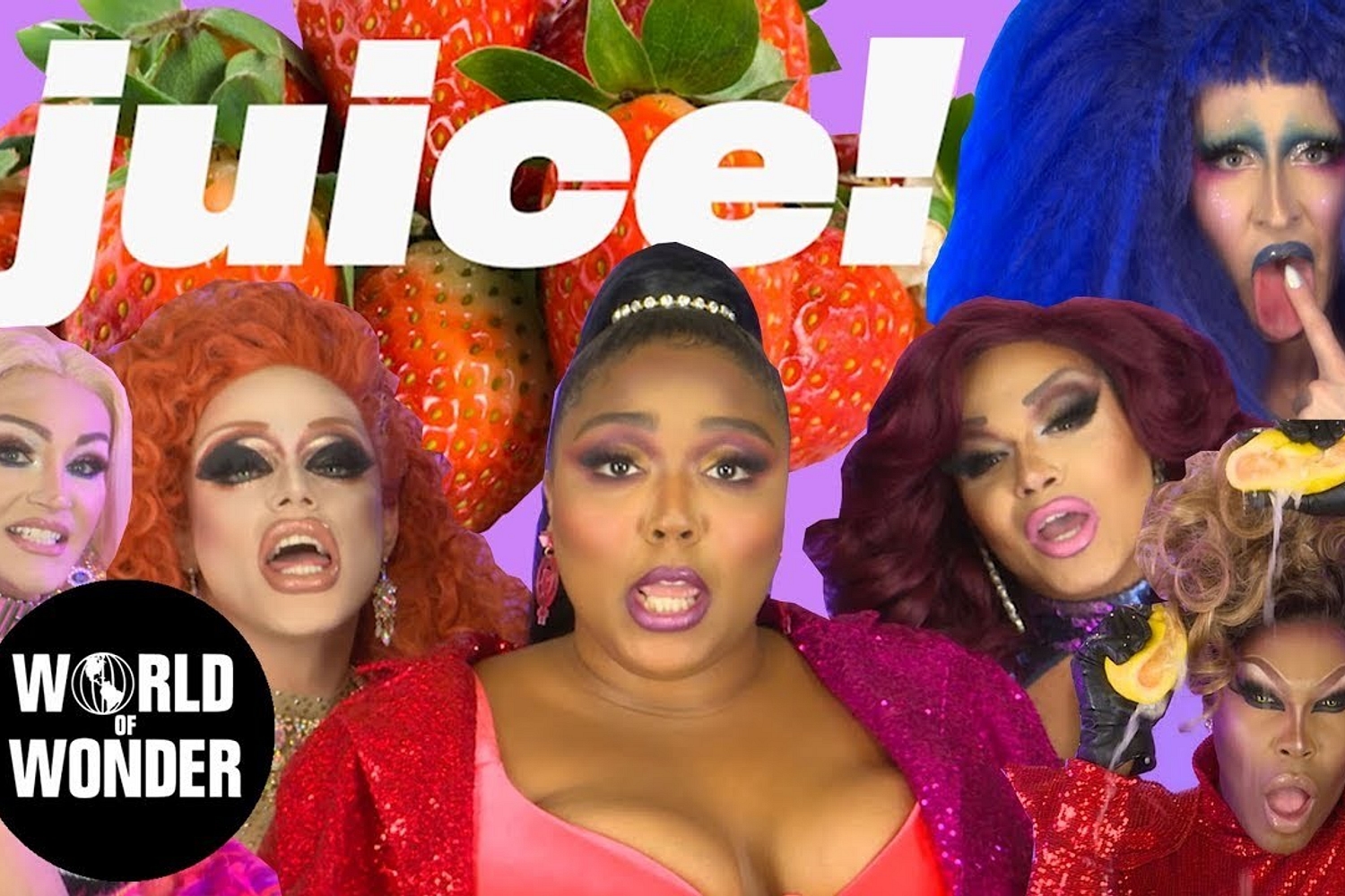 Stars of Ru Paul’s Drag Race join Lizzo in her ‘Juice’ video