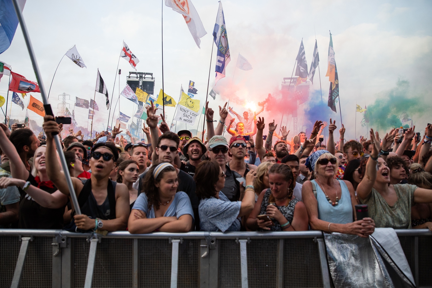 All Killers, no filler: Brandon and co bring relentless hits, guest stars and Jimmy Carr with a broom to Glastonbury