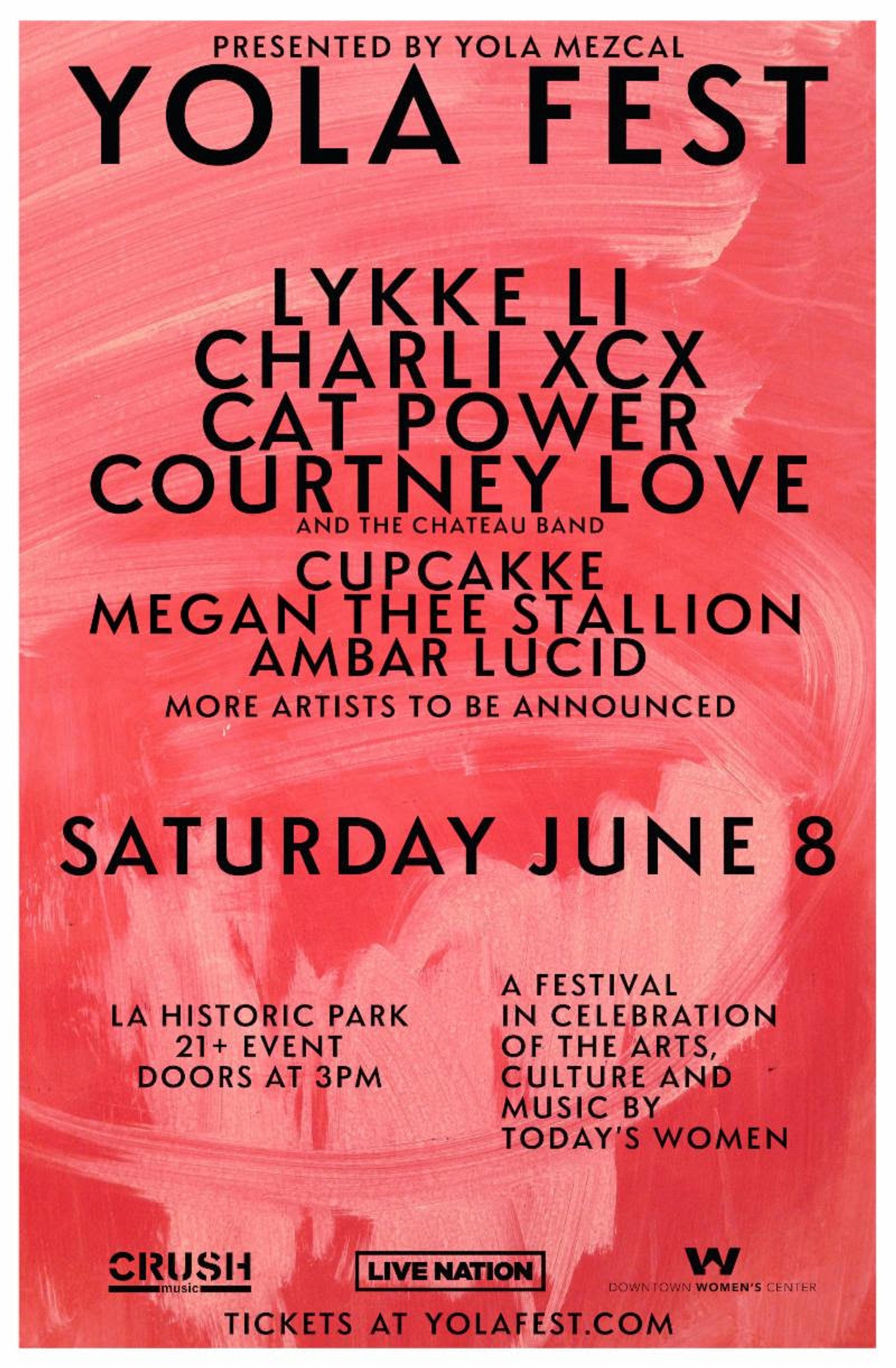 Lykke Li announces all female festival ft Charli XCX, Cat Power & more