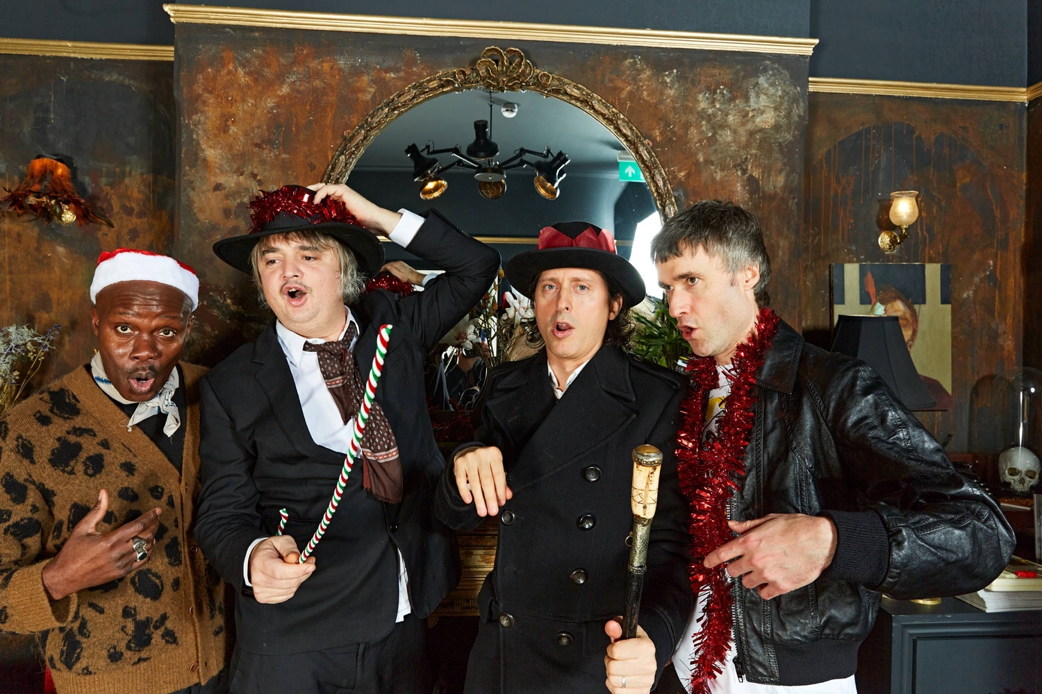 The Libertines get Christmassy and talk fourth album 'All Quiet on the Eastern Esplanade'