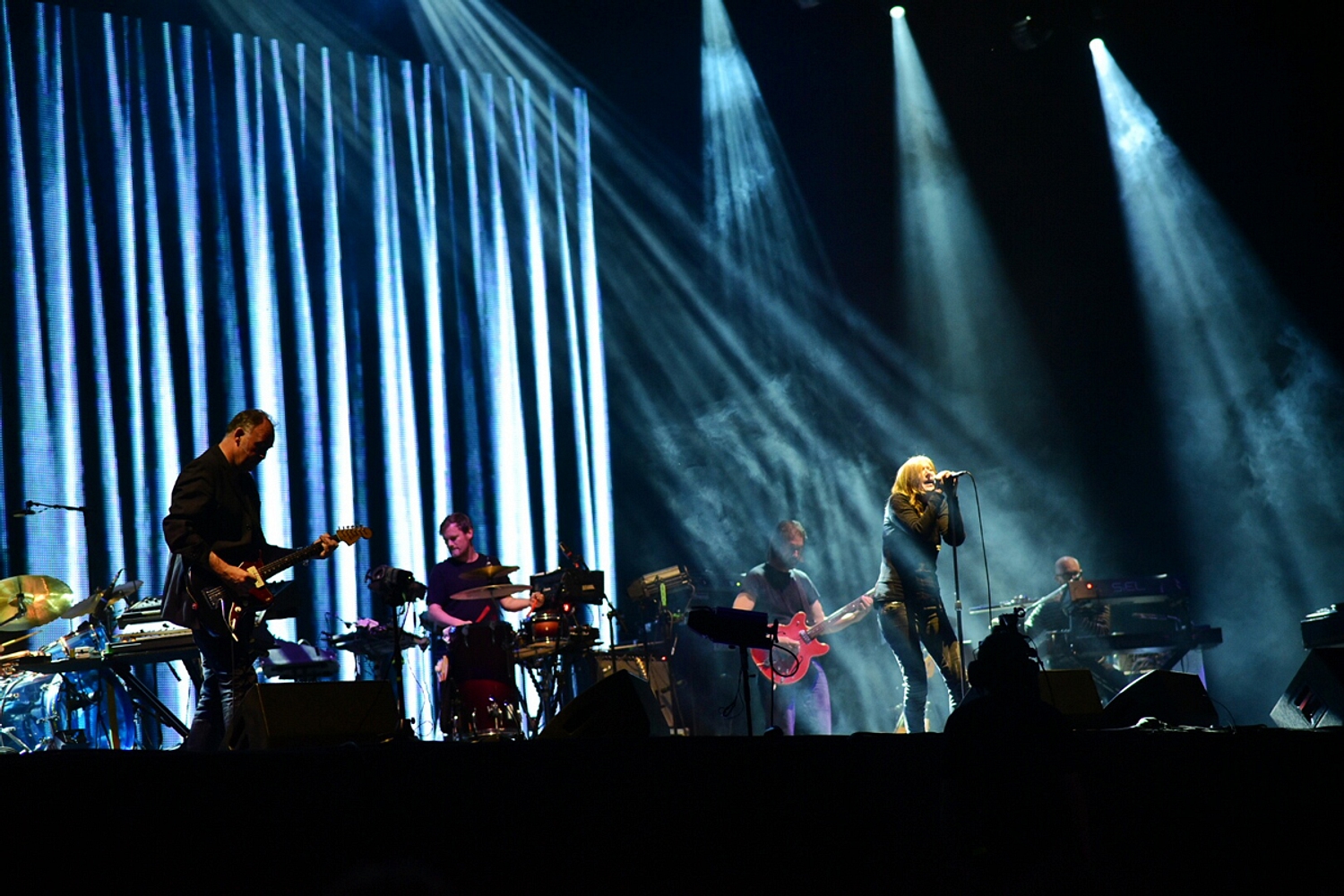 Watch fan shot footage of Portishead and Thom Yorke teaming up at Latitude 2015