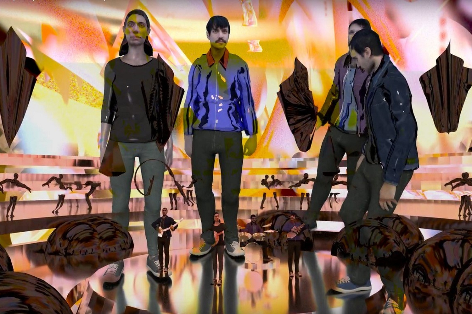 Palm enter a digital realm in their ‘Shadow Expert’ video