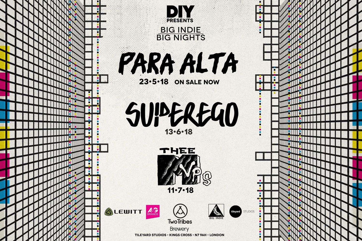 Para Alta, Superego and Thee MVPs are the next bands for Big Indie Big Nights!