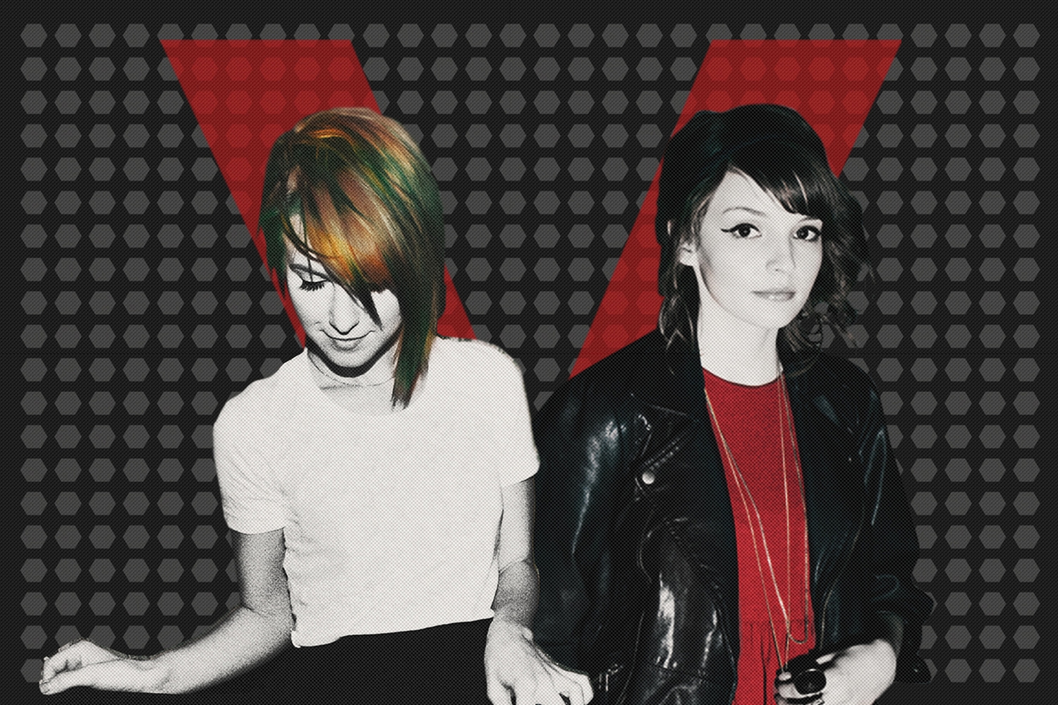 Bloody hell - Paramore’s Hayley Williams joined CHVRCHES on-stage last night