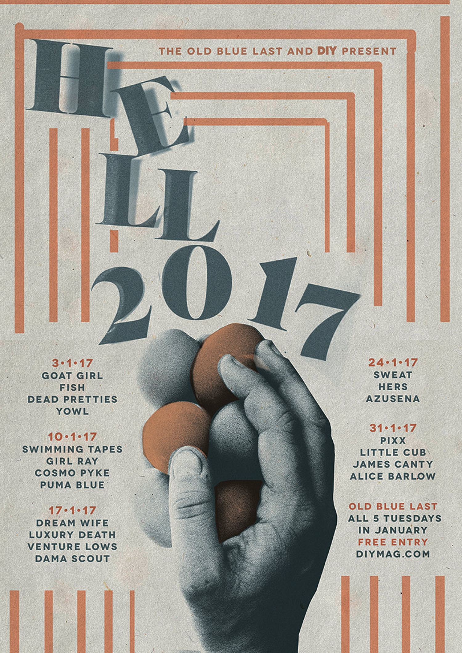 ​Pixx, Little Cub & more join line-up of Hello 2017​ London shows
