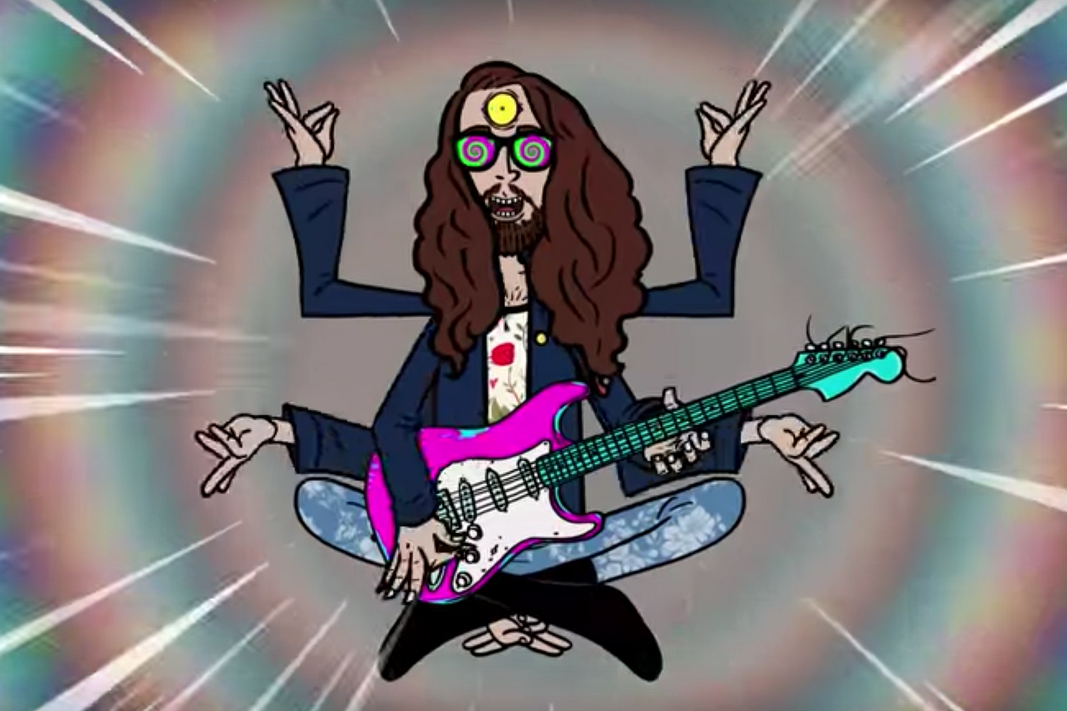 Psychedelic Porn Crumpets share animated video for ‘Keen For Kick Ons?’