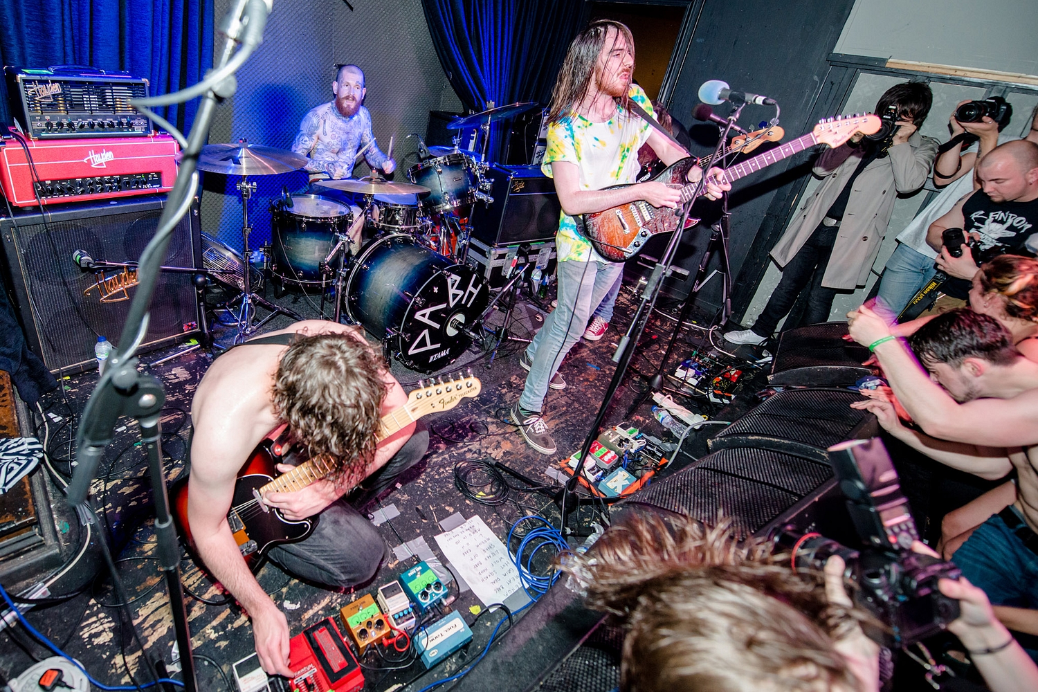 Pulled Apart By Horses show off new material at tiny Camden gig
