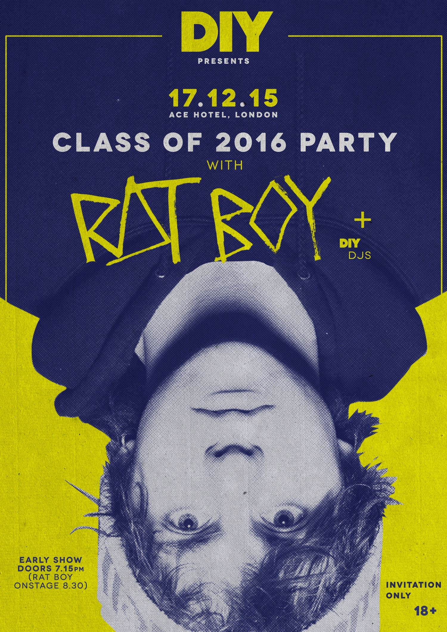Rat Boy to headline DIY Class of 2016 party