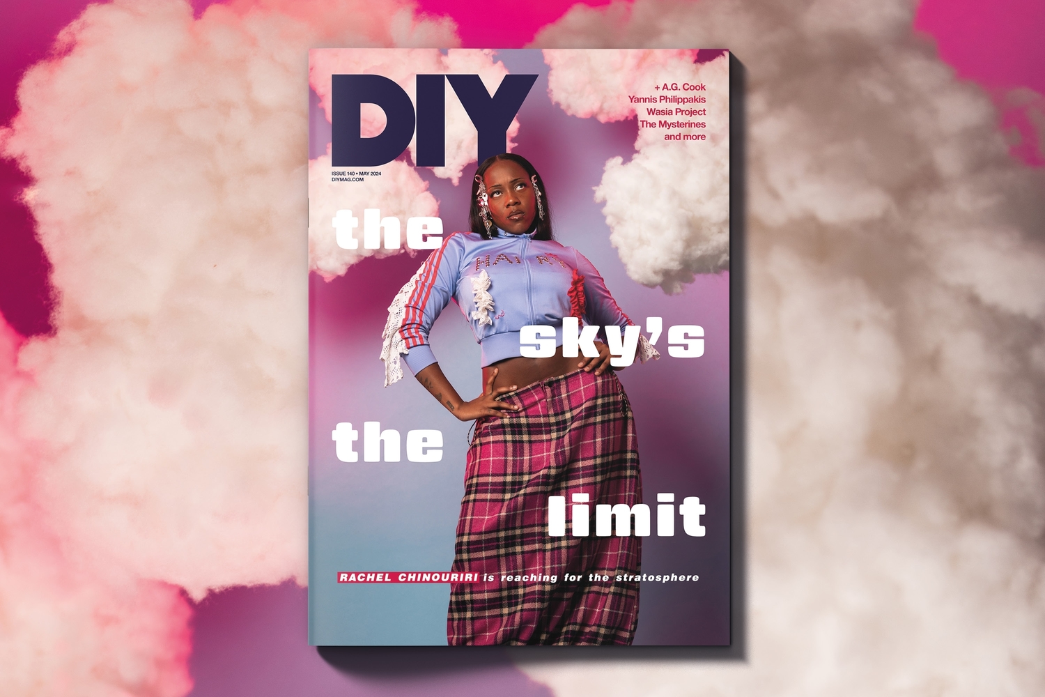 Rachel Chinouriri is the cover star of DIY’s May 2024 issue!