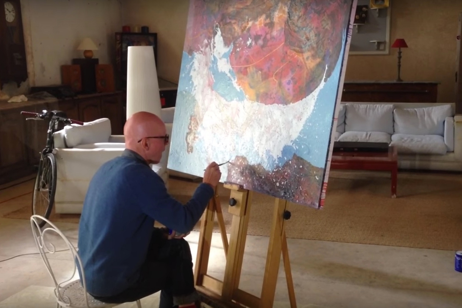 Watch Stanley Donwood create the artwork for Radiohead’s ‘A Moon Shaped Pool’
