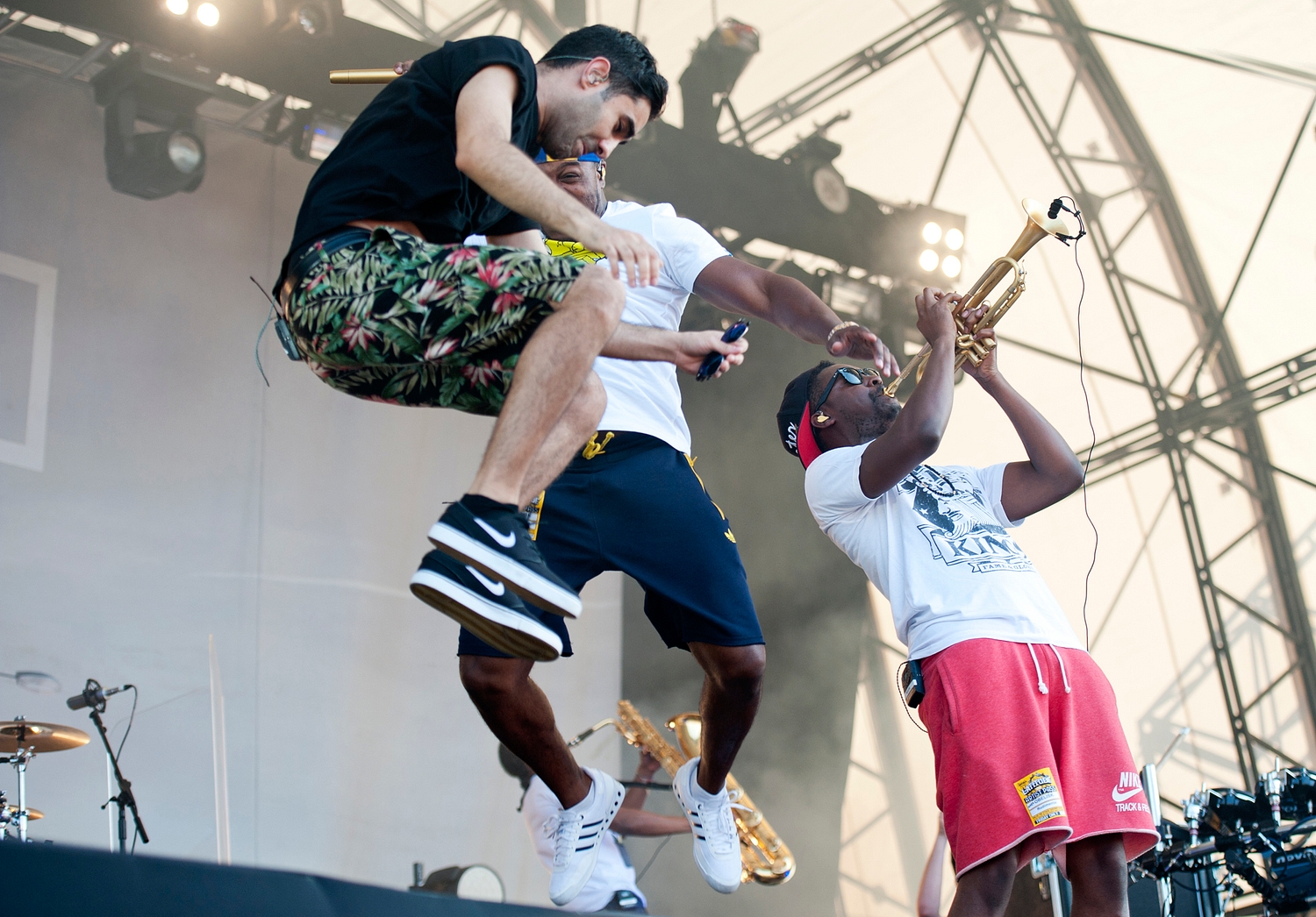 Rudimental play special guests set at Latitude 2014