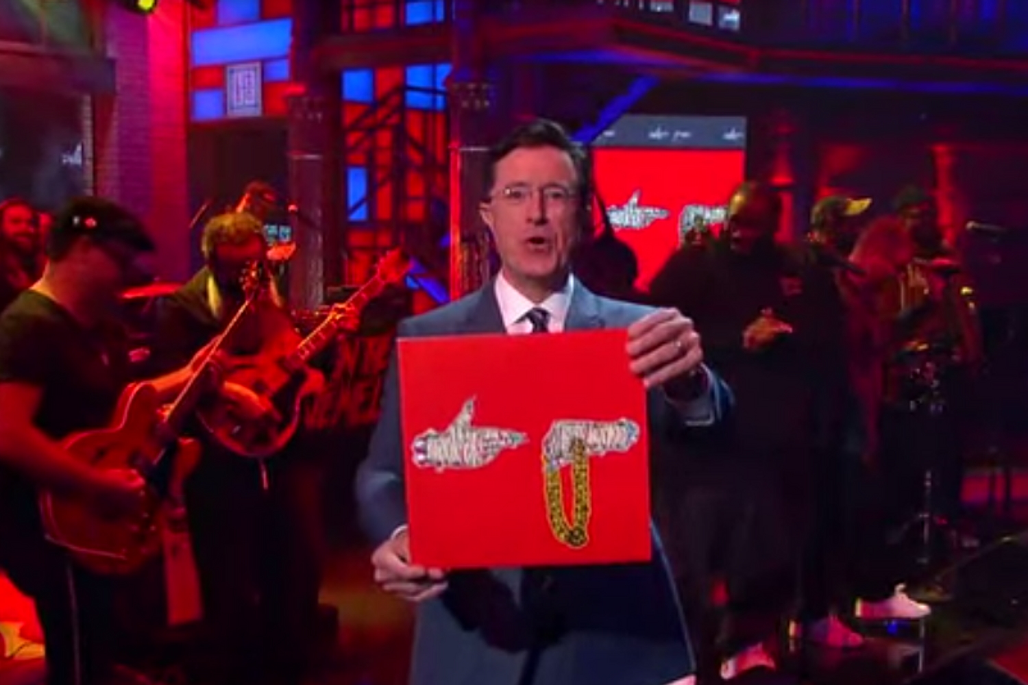 Watch Run the Jewels and TV on the Radio combine for ‘Angel Duster’ on Colbert