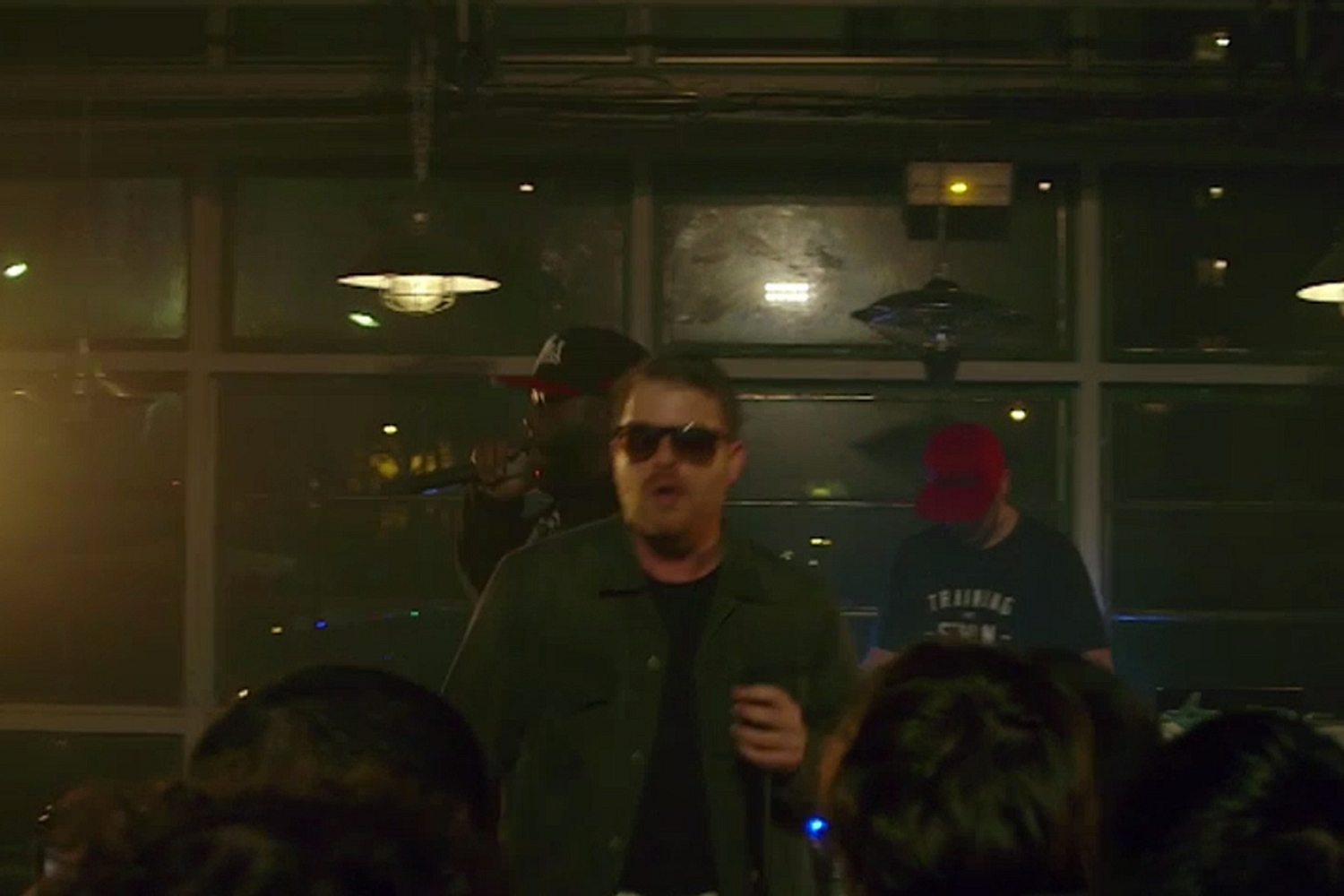 Watch Run The Jewels perform a set in a former railway station