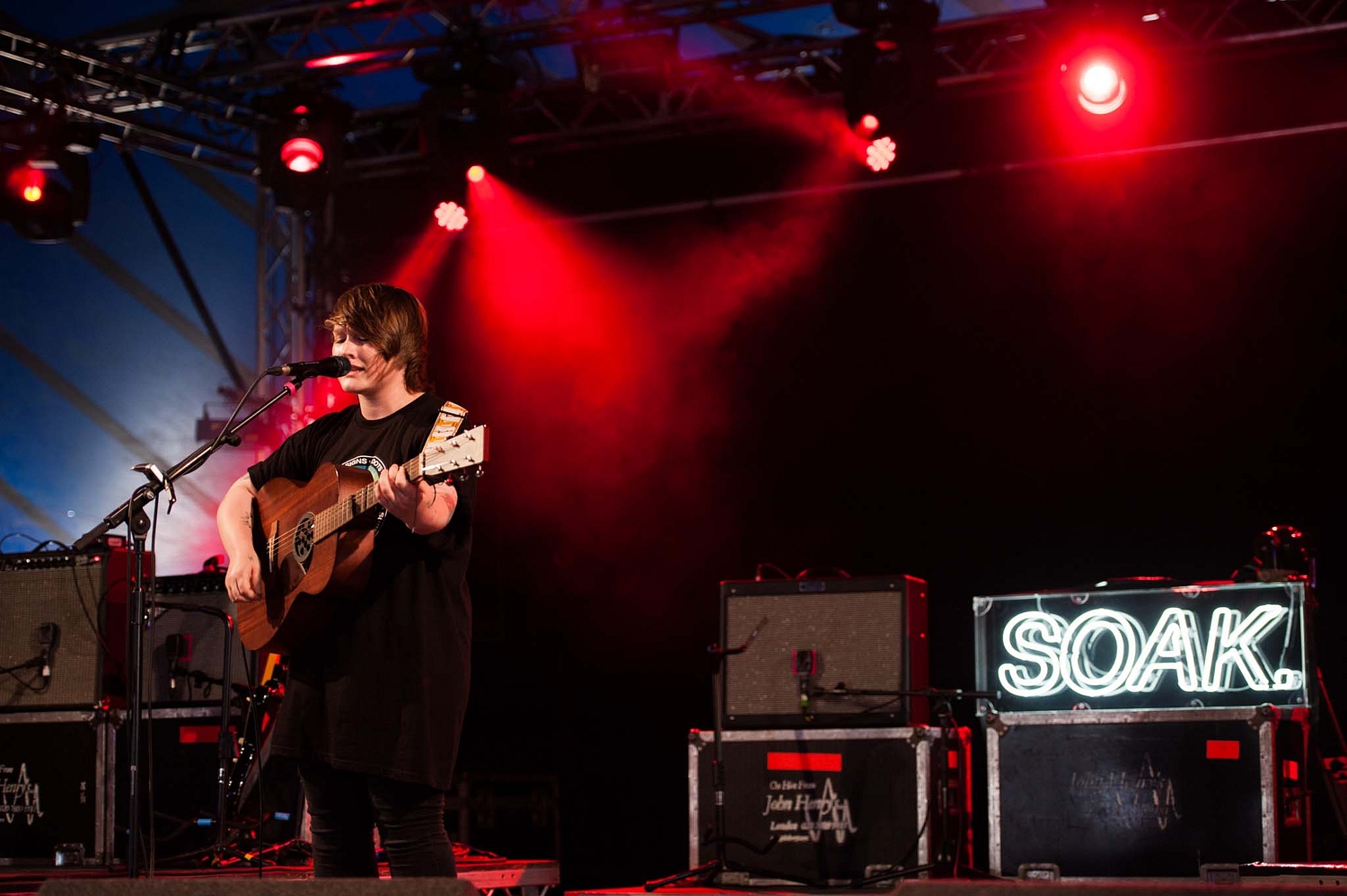 SOAK steps up to bigger things with full band Latitude 2015 set