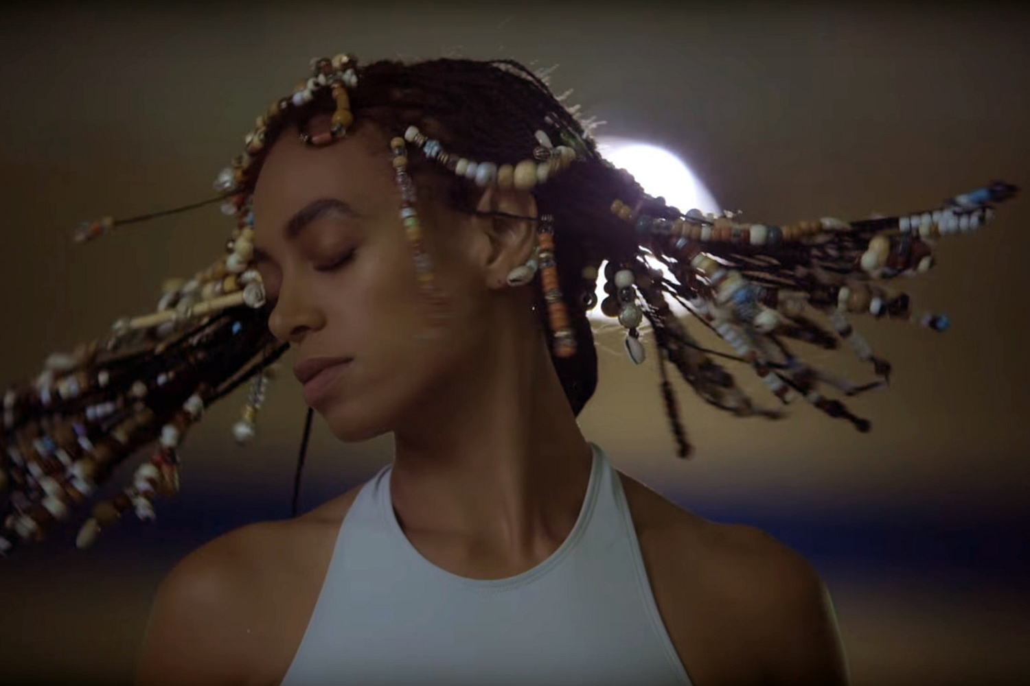 Hear Solange talking about the making of ‘Cranes In The Sky’