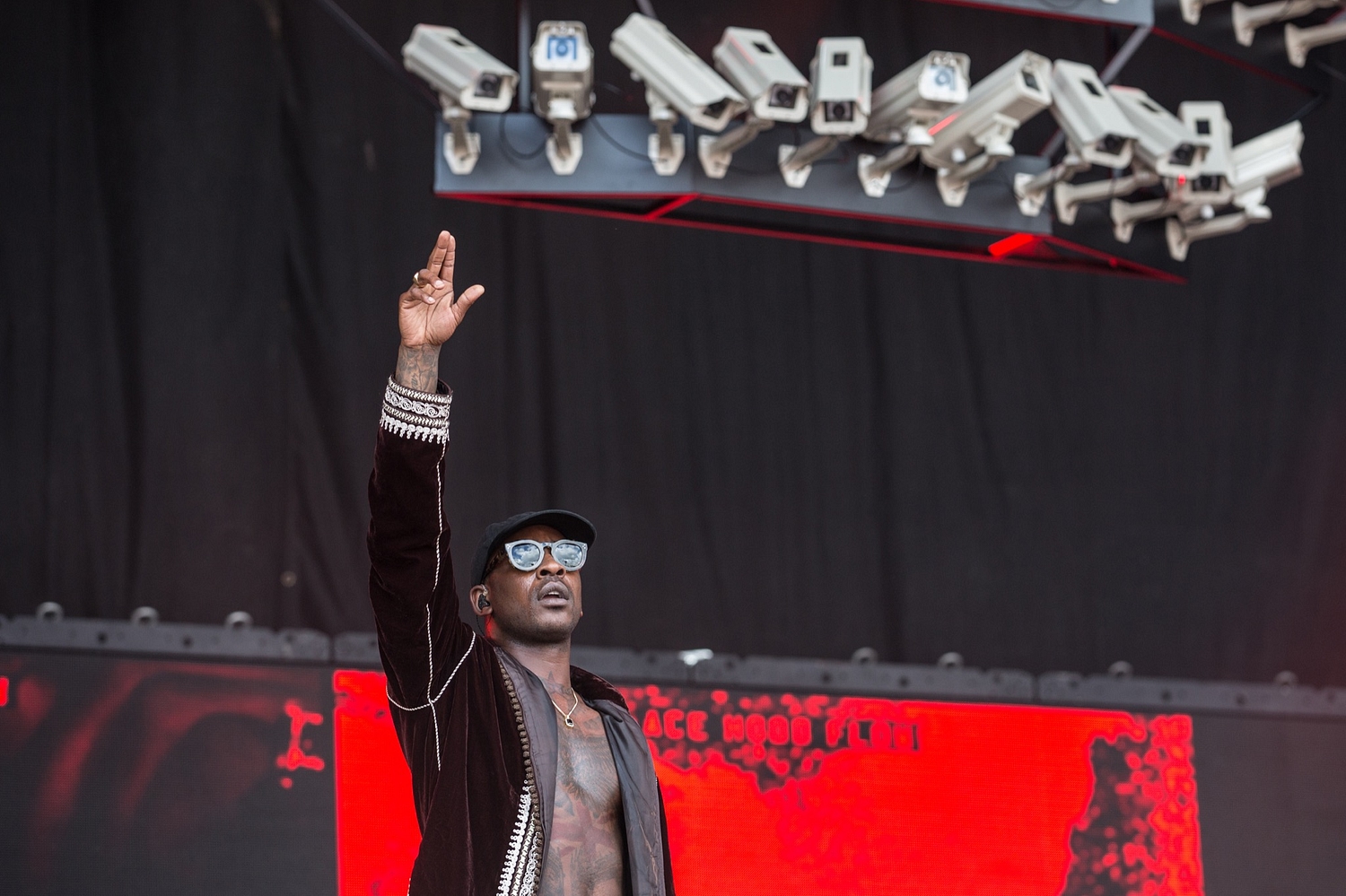 Skepta takes grime's biggest step on Glastonbury's Pyramid Stage