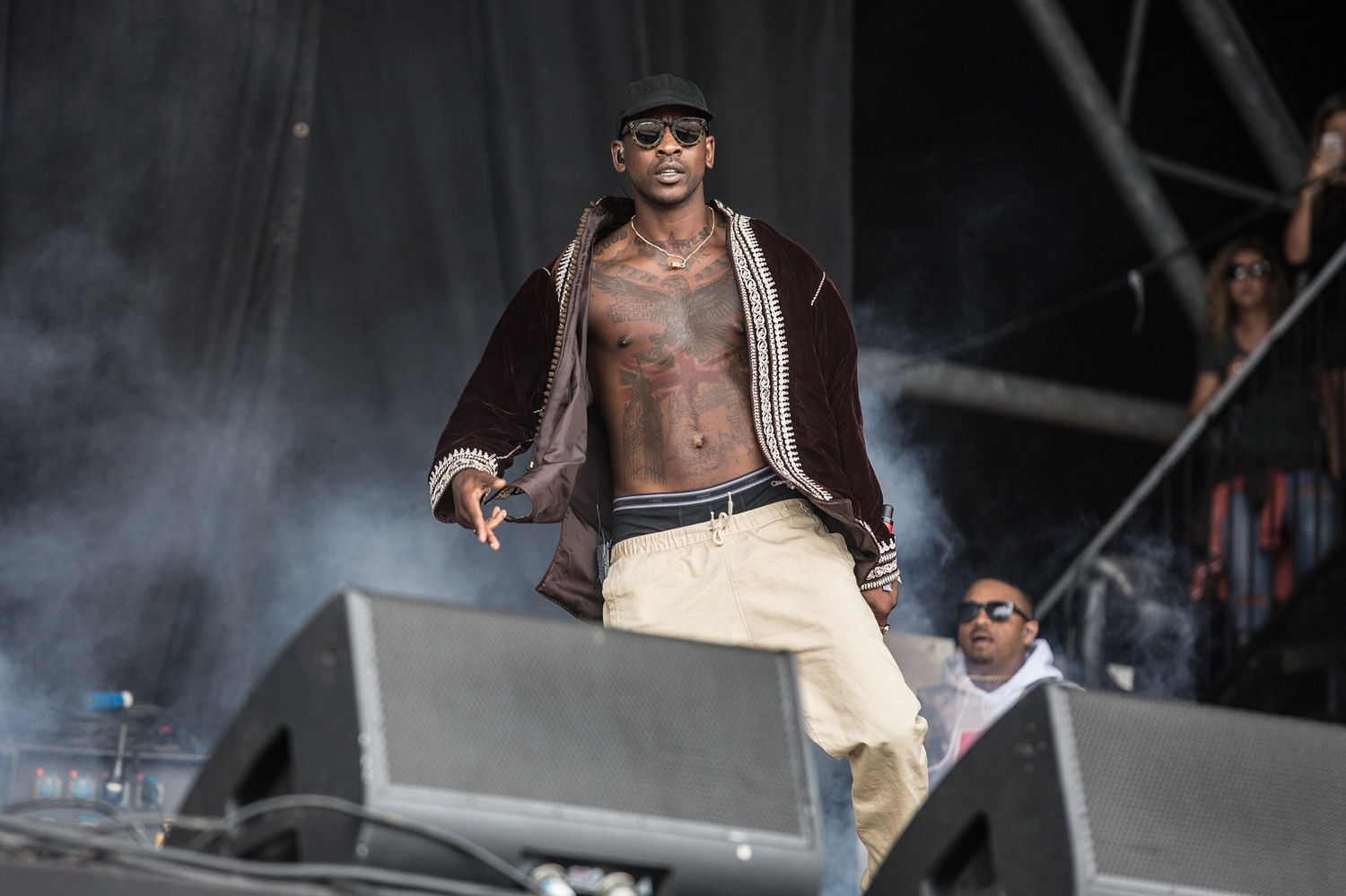 Skepta takes grime's biggest step on Glastonbury's Pyramid Stage